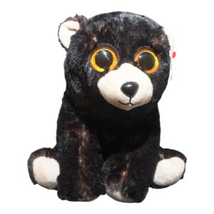 TY Medium Classic Plush KODI Kodiak Black Bear Medium 10" NEW Stuffed Animal Toy